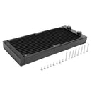 PC Water Cooling 12 Tubes Aluminum Radiator CPU Heat Sink Exchanger (240mm)