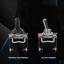 Heavy Duty Rocker Toggle Switch 15A 250V 20A 125V SPST 2 Pin ON/OFF Switch  S5I7