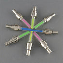 8PCS Bike Bicycle Motorcycle Wheel Tire Spoke Valve Dust Cap Neon LED Light Lamp