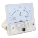 DC 0-20A Analog Amp Meter Ammeter Current Panel + 20A 75mV Shunt Resistor L1E3