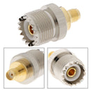 1Pc M Type Female SL16-K/SMA-K to SO-239 PL259 Female RF Adapter ConnectorA.AU