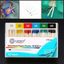 Dental Absorbent Paper Points Sterile Mixed Sizes #15-#40 Kits For New V3V4