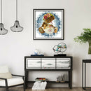 Full Drill Diamond Painting Xmas Animal Embroidery Rhinestone Art (JH032)