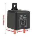 12V 200A Normal Open Heavy Duty Car Truck Starter Relay with Terminals Uk