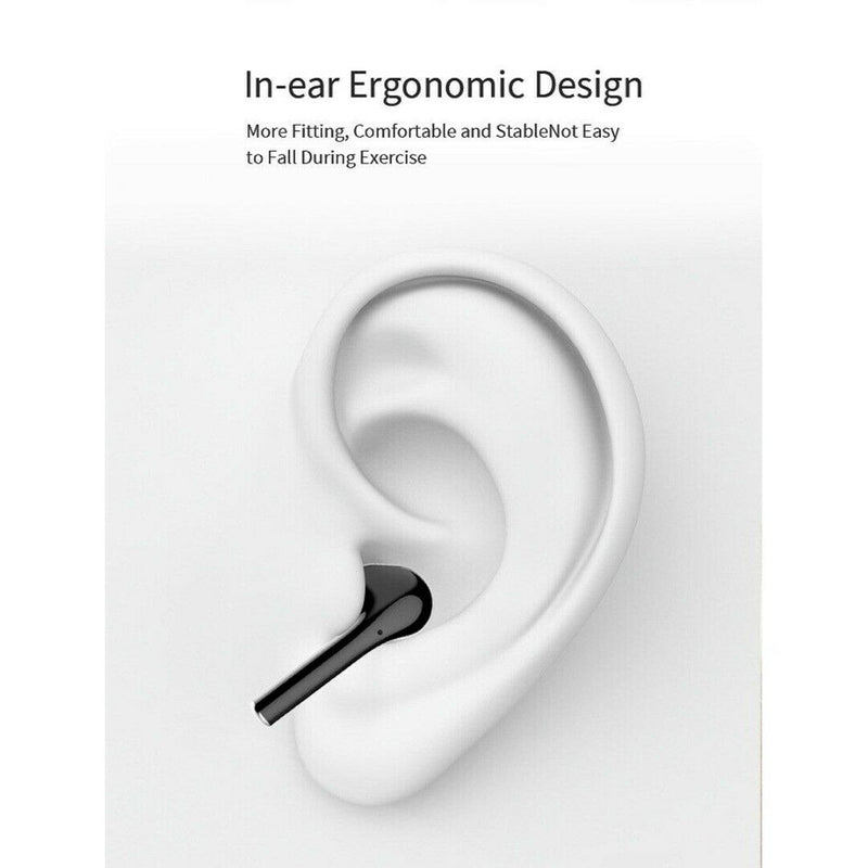 T5 True Wireless Earphones Touch Control Sports Headphones Stereo In-Era Earbuds