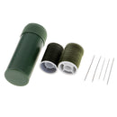 1 Set Green Portable Needle and Thread Sewing Kit for Daily Home Travel Used