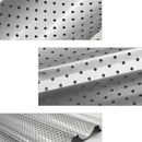 Food Grade Carbon Steel 2 Groove Wave French Bread Baking Tray For Baguette C8F7