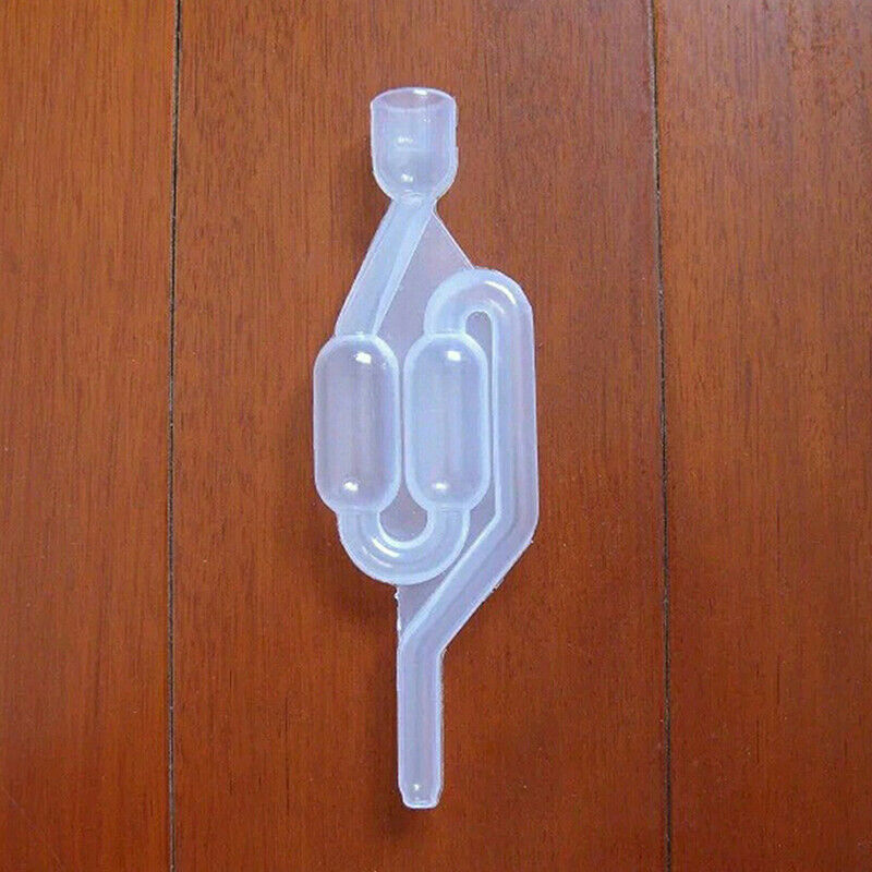 2PCS Reusable  Valve Plastic Air Lock Water Seal Home Winemaking Exhaust VSEAU