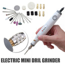 Mini Electric Drill Grinder Kit Variable Speed Polisher Hand Tool Set 110-230V