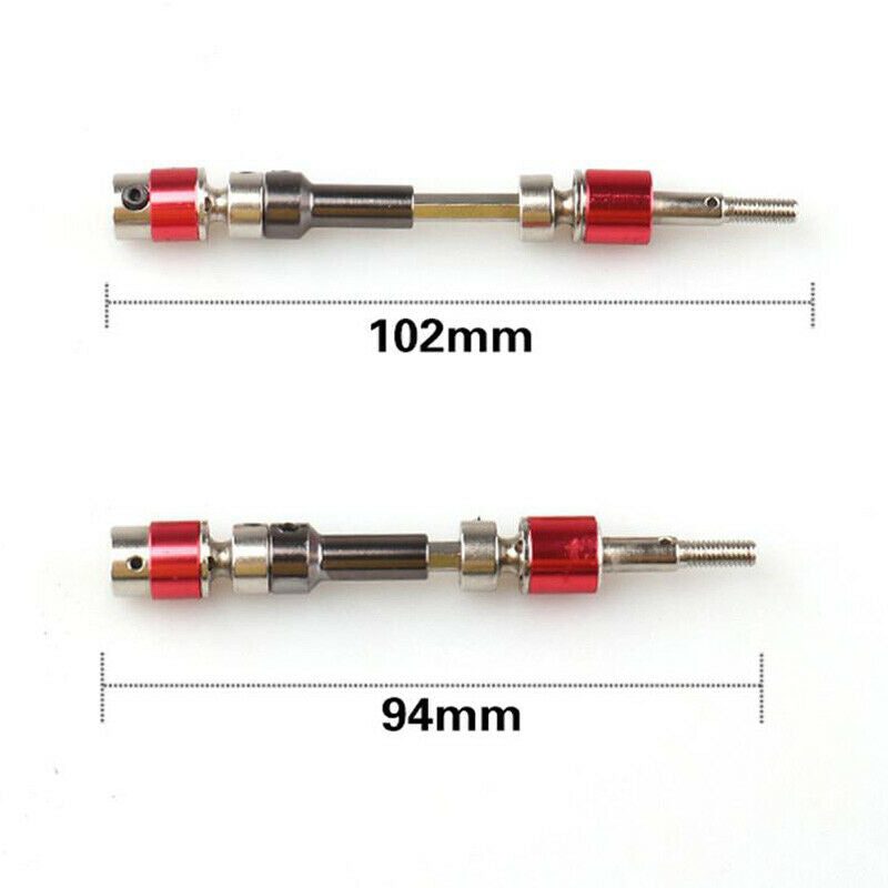 For Feiyue FY-03 Wheel Axle Drive Shaft for 1/12 RC Car Parts Upgrade Metal P7Z9