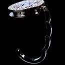Bag Hook Bag Holder hook Foldable for Handbag Roman Dial Pattern T7W7