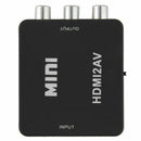 Mini 1080P HDMI Composite to RCA Audio Video AV CVBS Converter Adapter For HD B6