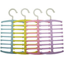Fishbone Necktie Tie Belt Hanger Rack Shawl Scarf Clip Home Organizer Holder JR
