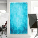 Fantastic Blue Photography backdrop Photo Studio Background Stage Scenic 1X E3F4