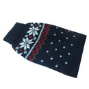 Puppy Pet Dogs Christmas Snowflake Winter Knit Acrylic Sweater Constume S b P6J5