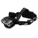 100000LM T6 LED Headlight Headlamp 18650 Fishing Camping Work Light USB Cha- OZ
