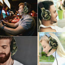 3.5mm Wired Gaming Headset Camouflage Over Ear Headphones with Microphone A