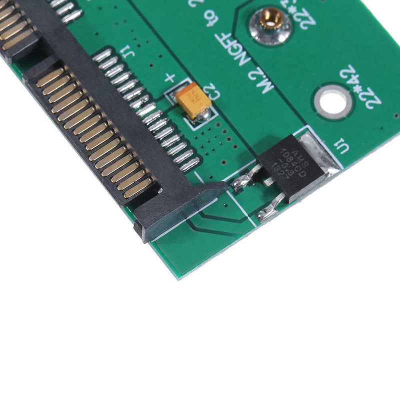 M.2 NGFF B Key SSD to Half-Height 2.5inch SATA SSD Converter Adapter Card