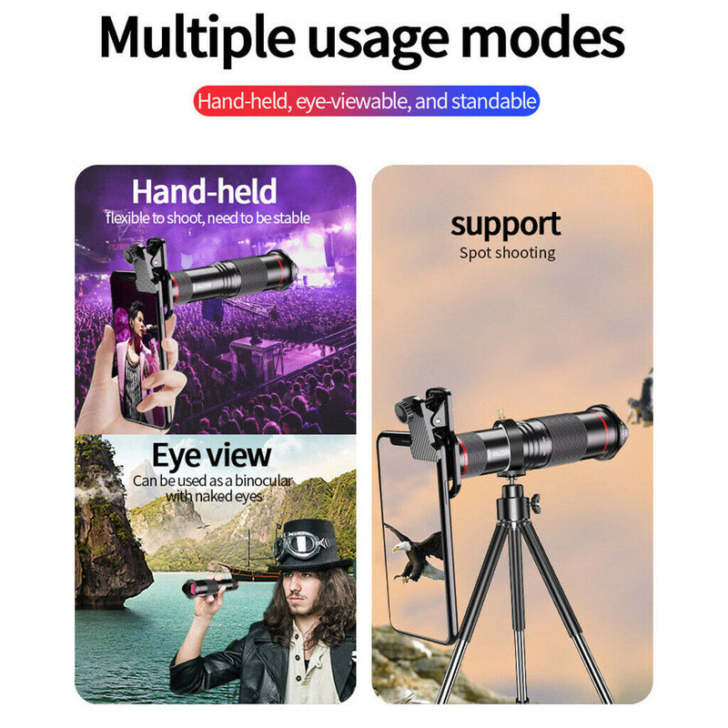 Smart Phone Camera Lens Kit 48X Telephoto Lens Universal for  Android