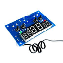 DC12V Digital Thermostat Intelligent Temp Control -9 to 99 Celsius Temperat K5H5