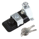 Zinc Alloy Compression Trigger Latch Embedded Door Lock Mechanical with Keys
