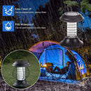 Solar Insect Killer Mosquito Pest Lamp Bug Fly Lanterns Portable Zapper D6R6