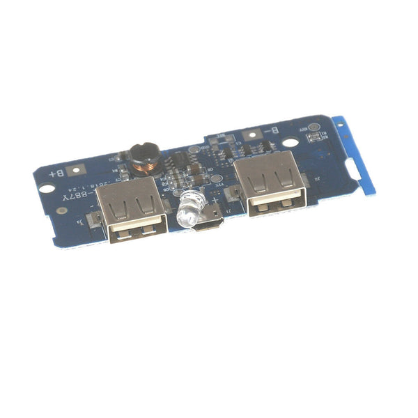 5V 2A Power Bank Charger Board Charging Circuit Step Up Module Dual USB Output F