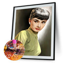 Full Drill Diamond Painting DIY Hepburn Rhinestone Picture Poster (WX623)