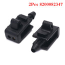 2X Spray Nozzle Wiper Windscreen*Washer For Renault Megane 2 Scenic 2 8200082347