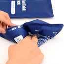 Reusable Cold Ice Hot Heat Gel NonToxic Pack Sports .Muscle Back Pain Rel Dcjf