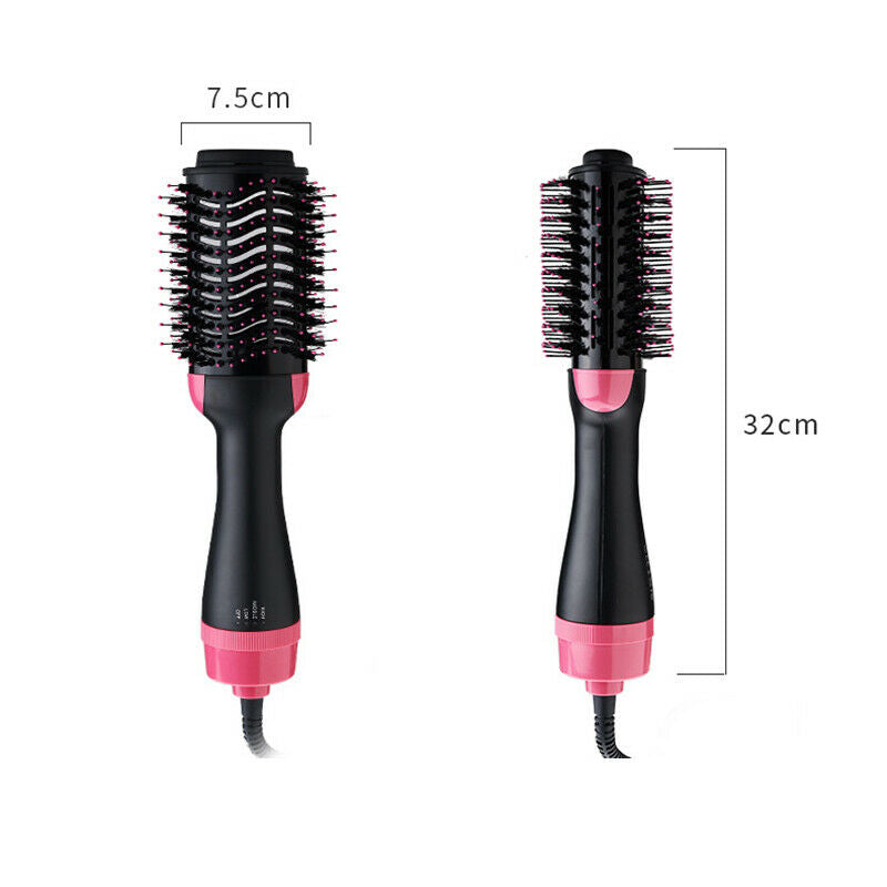 2 in 1 Multifunctional Hair Dryer&Volumizer Rotating Hair Brush Roller Rota