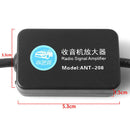 Car Inline Antenna Aerial Radio Signal Reception Amplifier Amp Booster AMP FM