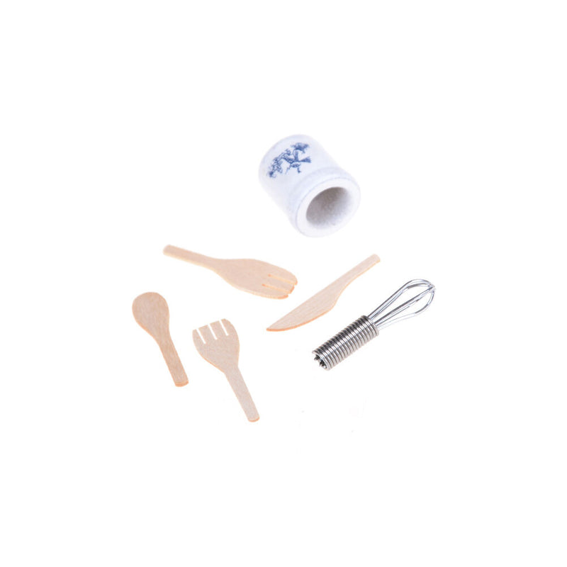 1/12 Puppenhaus Miniatur Geschirr Set Home Dekoration Geschenke neue Mode 3C