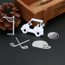 Golf Metal DIY Cutting Dies Stencil Paper Card Scrapbook Embossing Craft