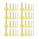 40 pcs Assorted Round Paint Sponge Brush Set Painting Tools Sponge Stippler
