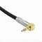 6.35 Female Stereo to 3.5 Male Plug Jack Stereo Hifi Mic Audio Extension Ca O6W1