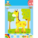 Kids Child DIY Button Stickers Picture Handmade Painting Drawing Craft Kit