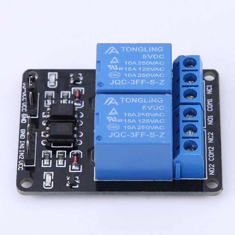 5V 2 Channel Relay Module With optocoupler For PIC AVR DSP ARM Arduino