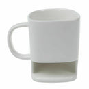 1PC 8.8oz Dunk Mug Ceramic Cookies Mug Cookie Coffee Mug Cup with Biscuit P