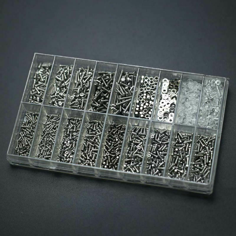 Eye Glasses Sunglasses Screw Nut Nose Pad Optical Repair Tool Assortment K XYQ