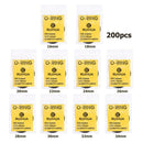 200pcs Waterproof O-Ring Watch Back Seal Gaskets Watch Repair Tool (0.6mm) A