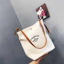 Women Casual Handbags Shoulder Bags Environment friendly Portable Letter PatD9B9