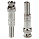 5pcs Solder Less Twist Spring BNC Connector Jack for Coaxial RG59 CCTV Came C5P5