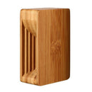 Mobile Phone Stand with Sound Amplifier Bamboo Wood Mobile Phone Low Seat A