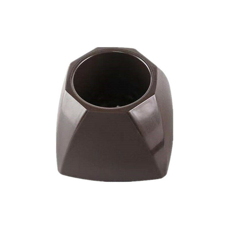 1 Set Toilet Brush w/ Bowl Holder Emmanuel Macron Head Brushes For Home Plastic