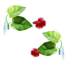 High Simulation Artificial Plant Double Leaf Fish Tank Aquarium Ornament