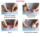 1000Pcs Nail Art Manicure Polish Remover Cleaner Wipe Lint Hot Cotton Pads Paper