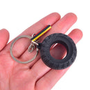 Car Tyre Keychain Motorcycle Assistant Decoration Key Ring Tire Keyring Key  Hn