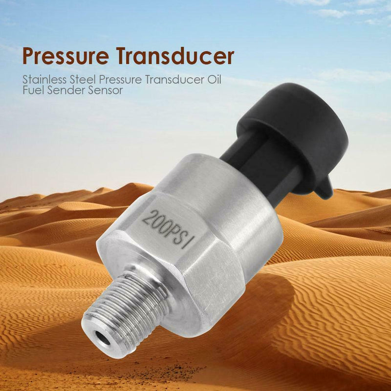 1/8NPT 0.5-4.5V Stainless Steel Pressure Transducer Fuel Sensor (200PSI)