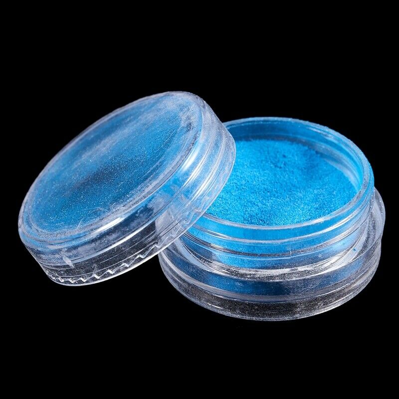 12boxes/set Neon Phosphor Powder Nail Glitter Powder 12 Colors Dust Luminou K4M6